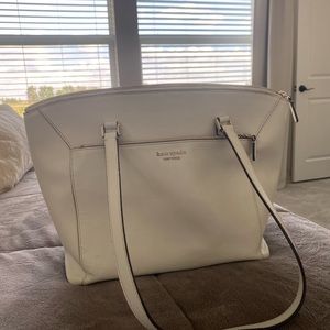 White Kate spade purse